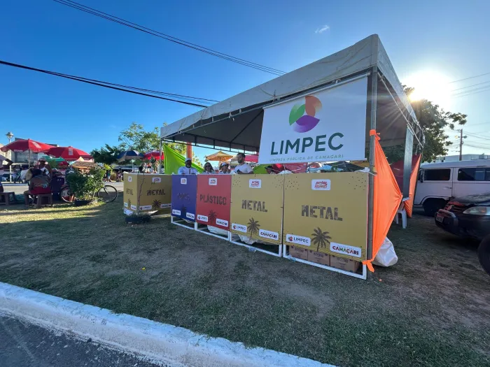 Mais de 1 tonelada de recicláveis são coletadas no Festival de Arembepe