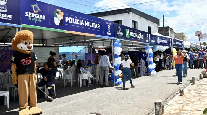 População de São Domingos recebe diversos serviços durante a 44ª edição do ‘Sergipe é aqui’