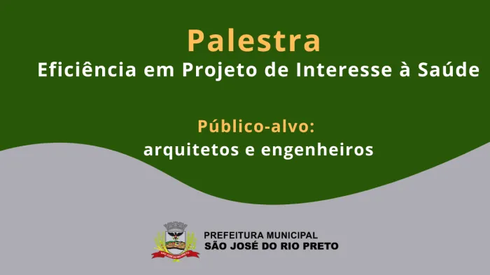 Saúde promove palestra sobre Projetos de Vigilância Sanitária