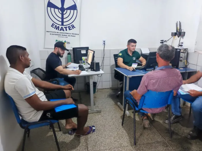 Técnicos da Sada da Regional de Paulistana realizam mutirão do Cadastro da Agricultura Familiar em Acauã