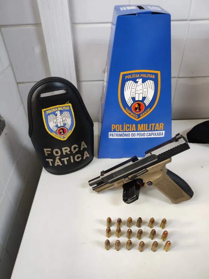 Armas, munições e drogas são apreendidas em operações do 6º BPM durante o fim de semana