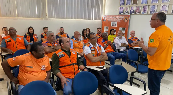 Coordenadores e agentes de Defesa Civil municipais avaliam positivamente curso de Gestão e Desastres realizado pelo Governo do Estado