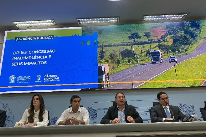 Audiência: ALEMS debate os impactos da concessão da BR-163