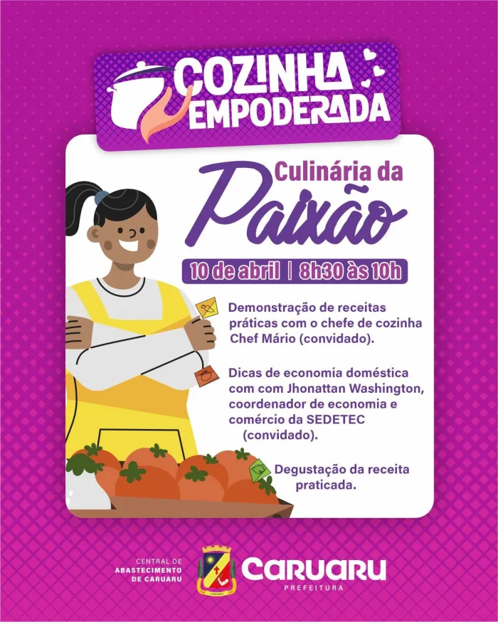Ceaca promove curso de Reaproveitamento de Alimentos