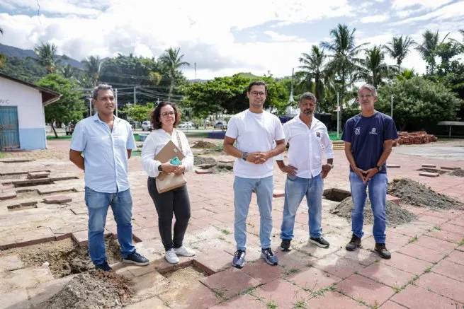 Prefeitura de São Sebastião inicia obras de revitalização da Praça da Vela