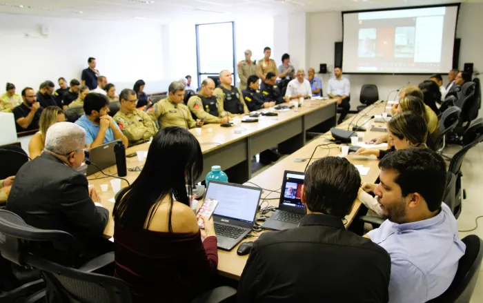 Sesds participa de reunião com o MPPB para definir estratégias de segurança para o São João de Campina Grande