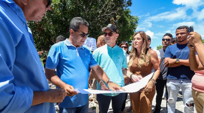 Fábio Mitidieri inspeciona obras que somam cerca de R$ 30 milhões em Carmópolis