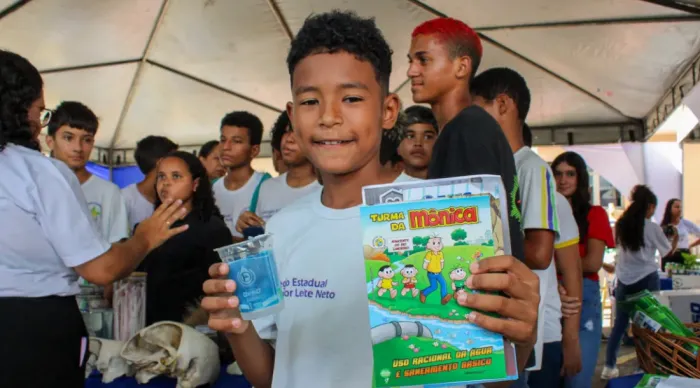 Revista em quadrinhos temática é utilizada pela Deso como ferramenta de educação ambiental