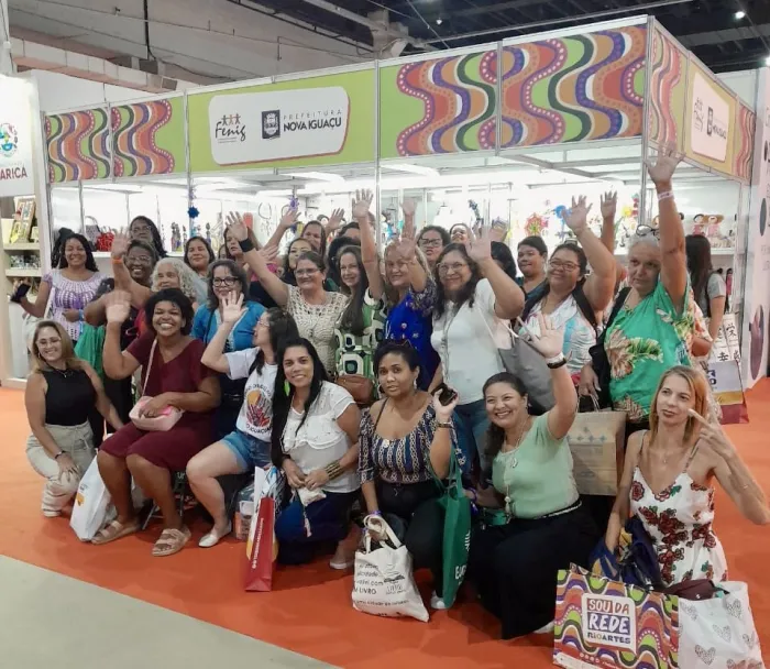 Artesanato de Nova Iguaçu presente na Rio Artes Manuais