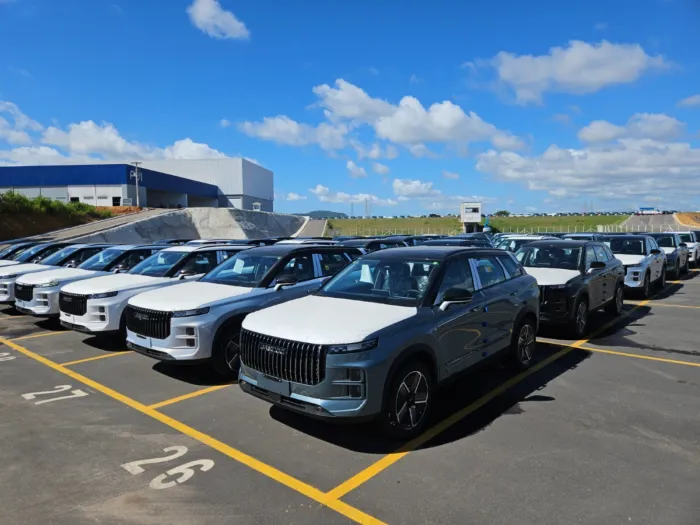 Portos do Espírito Santo recebem quase mil veículos chineses do grupo Chery