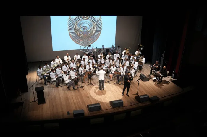 Concerto da Banda da PMES emociona o público em celebração aos 190 anos da corporação