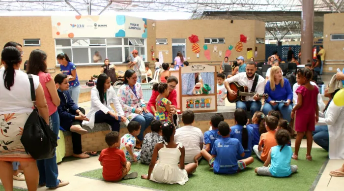 Crianças assistidas pelo CER IV participam de atividade alusiva ao Dia Mundial de Conscientização do Autismo