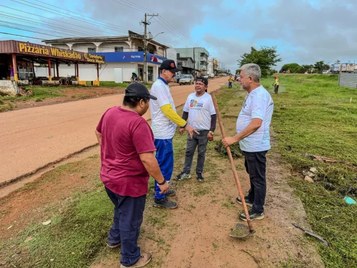 Operação Cidade Limpa inicia ações nos distritos de Porto Velho