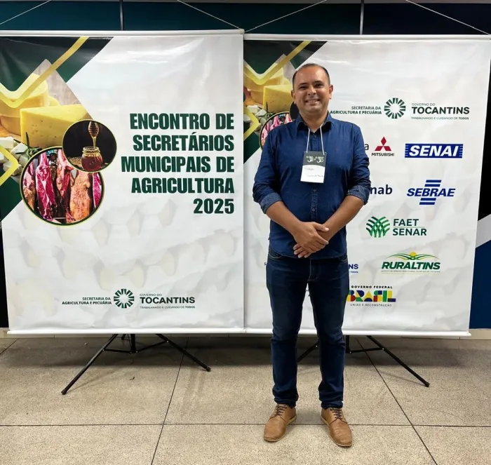 Paraíso do Tocantins marca presença no Encontro de Secretários Municipais de Agricultura
