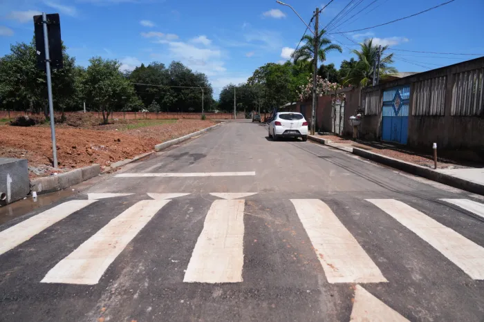 Ruas de acesso ao Cras Betinho receberam pavimentação