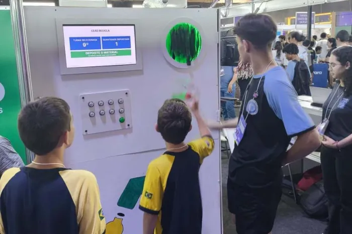 Colégio de Ibaiti une inovação, moeda digital e sustentabilidade em projeto de reciclagem
