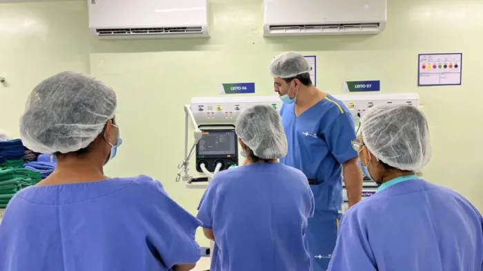 Novo Hospital Regional de Picos realiza capacitação em ventilação mecânica