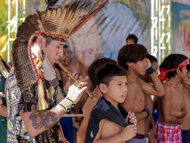 Festival Indígena em São Sebastião celebra cultura Guarani na Aldeia Rio Silveira