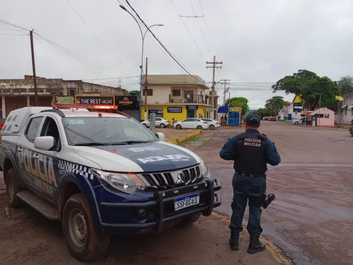 Polícia Militar prende suspeito armado com faca após tentativa de roubo a motorista por aplicativo em Corumbá