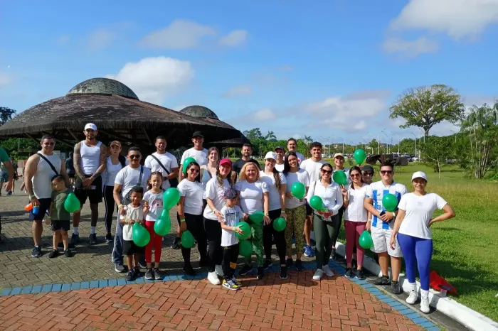 Hospital Jean Bitar promove caminhada pelo Abril Verde no Parque do Utinga