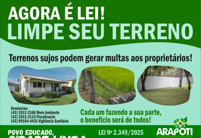 AGORA É LEI!