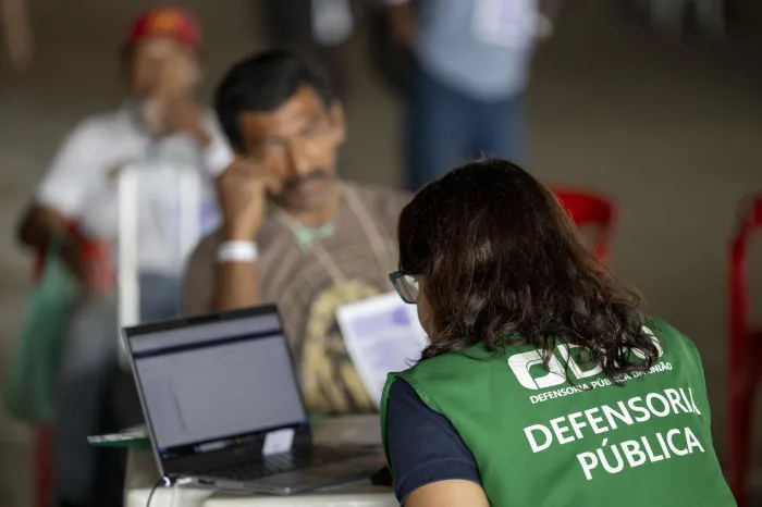 - A parceria entre a universidade e a DPU garante estrutura e apoio de pessoal para o atendimento no local (Foto: Divulgação)
