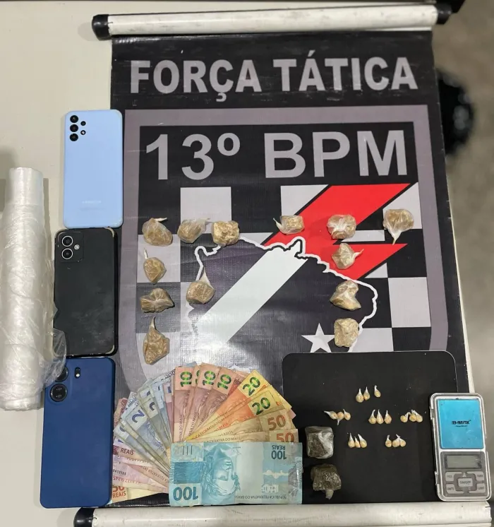 Polícia Militar Realiza Ação de Combate ao Tráfico de Drogas e Conduz Quatro Suspeitos em Ação da Força Tática em Paranaíba