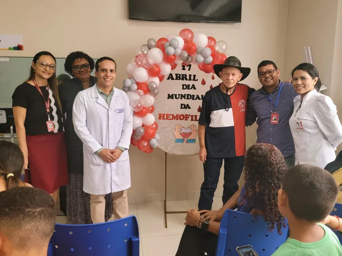 Governo comemora Dia da Hemofilia com exposição de tela artística no Hemomar