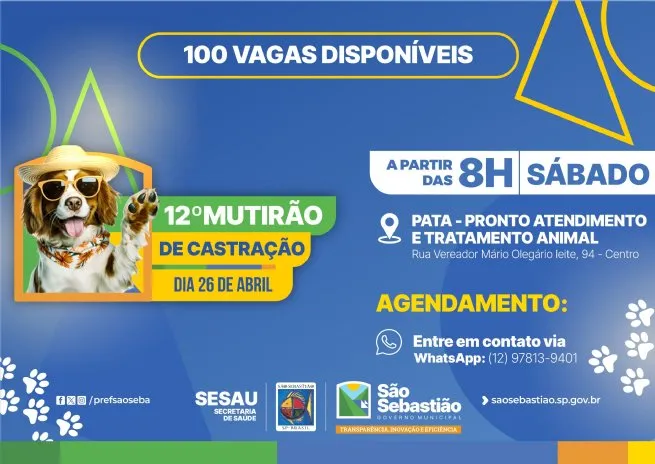 Foto: Reprodução/Prefeitura de São Sebastião - SP