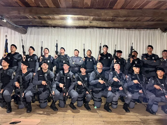 6ª Companhia Independente realiza formatura do I Nivelamento da Força Tática em Domingos Martins