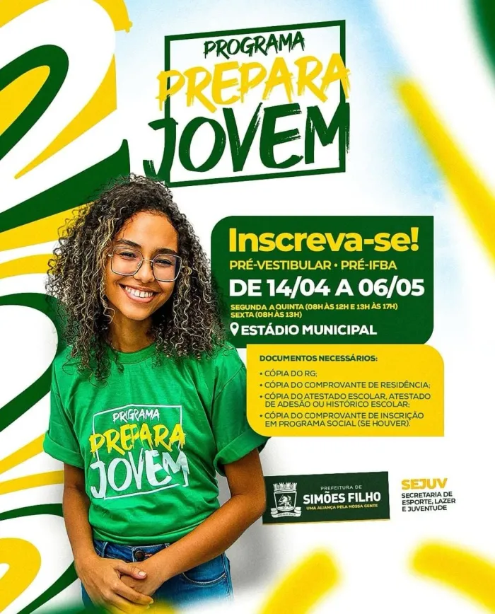 Foto: Reprodução/Prefeitura de Simões Filho - BA