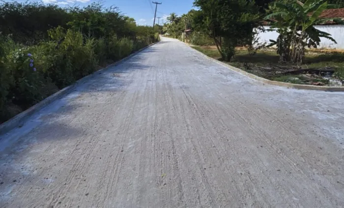 Governo investe R$ 2,4 milhões em pavimentação no Território de Vale do Rio Guaribas