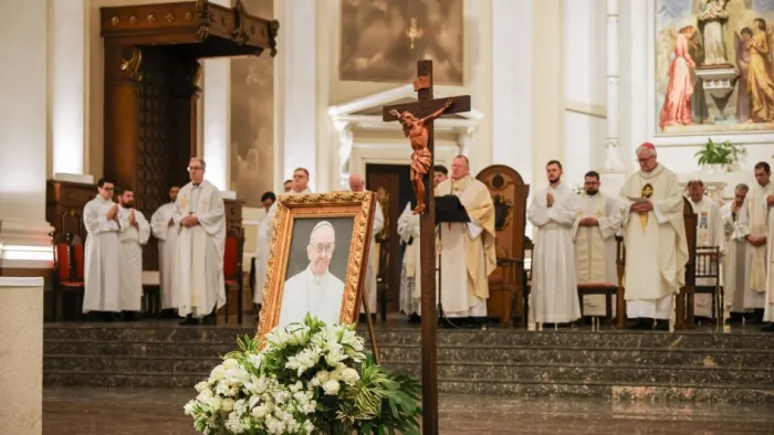 Dom Jaime Spengler destacou o legado do Papa como “uma voz pela paz, pelo diálogo e pela inclusão dos mais vulneráveis” -Foto: Vitor Rosa/Secom