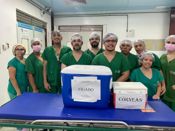 Central de Transplantes registra doação de fígado e córneas no Hospital de Emergência e Trauma de João Pessoa