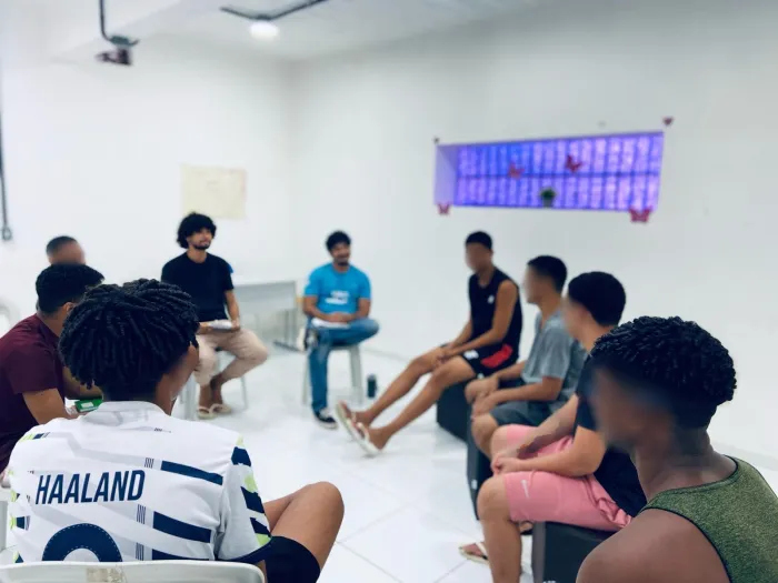 Sexualidade é tema de roda de diálogo promovida com socioeducandos da Funac
