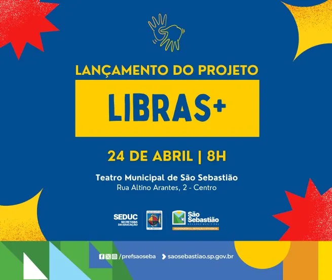 Prefeitura de São Sebastião promove lançamento de projeto de Libras para escolas municipais