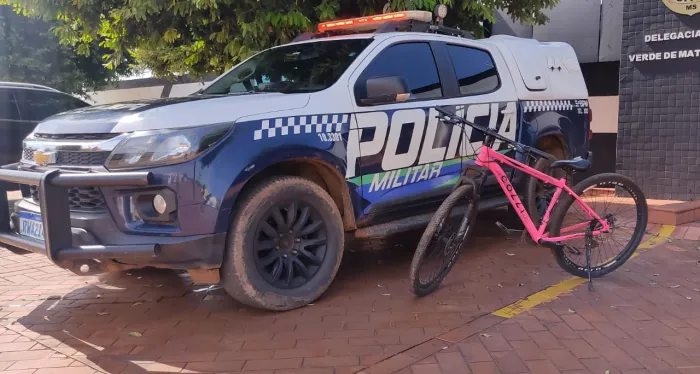 Polícia Militar age rapidamente, prende autor e recupera bicicleta furtada em Rio Verde