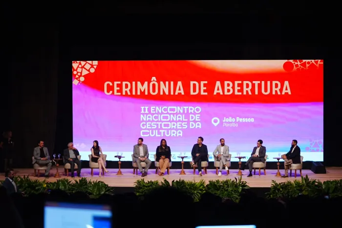 Encontro Nacional de Gestores da Cultura é aberto em João Pessoa com a presença de quase duas mil pessoas de todo o Brasil