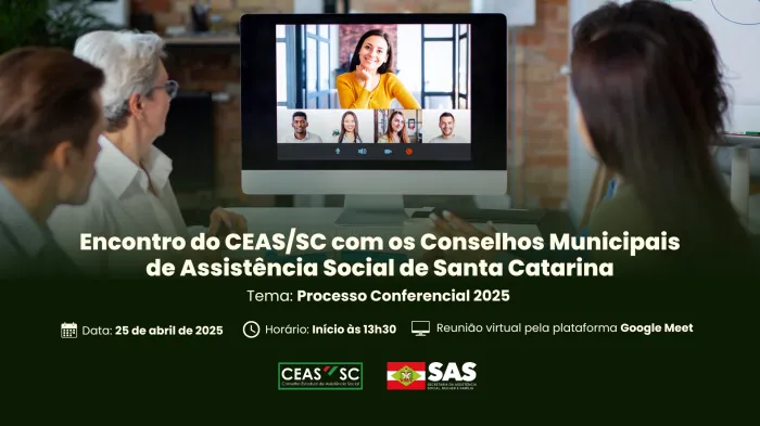 Conselho Estadual de Assistência Social capacita municípios sobre as conferências de 2025