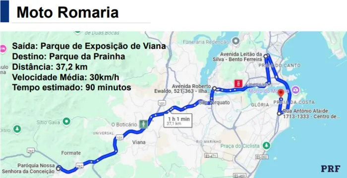 Moto Romaria passará pela Terceira Ponte no próximo domingo (27)
