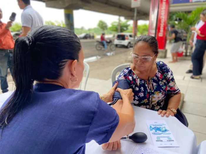 Sesapi realiza 150 atendimentos em ação do Dia Nacional de Prevenção e Combate à Hipertensão Arterial