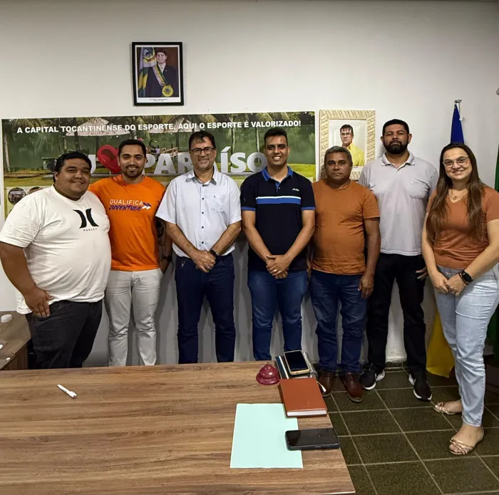 Equipe de Esportes e Juventude de Porto Nacional visita Paraíso para troca de experiência