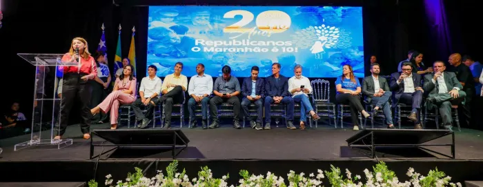 Presidente da Assembleia Legislativa, Iracema Vale, participou do ato comemorativo pelos 20 anos de fundação do partido Republicanos