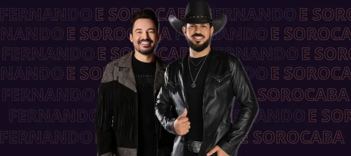 Dupla Fernando e Sorocaba faz show no dia 24 de junho, aniversário de Atibaia