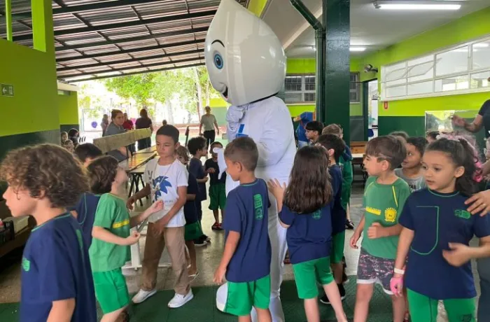 Governo de MS realiza Dia D de vacinação com Zé Gotinha em escola estadual nesta 6º feira