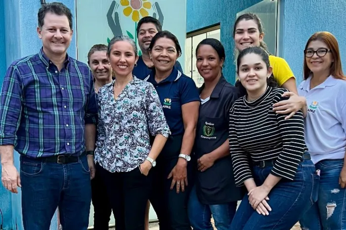 APAE de Guia Lopes recebe emenda e Pestalozzi de Jardim é visitada por Renato