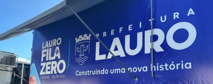 Montagem da estrutura do Programa Lauro Fila Zero segue a todo vapor