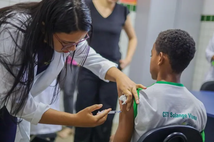 Campanha de vacinação nas escolas Seduc garante saúde preventiva para estudantes