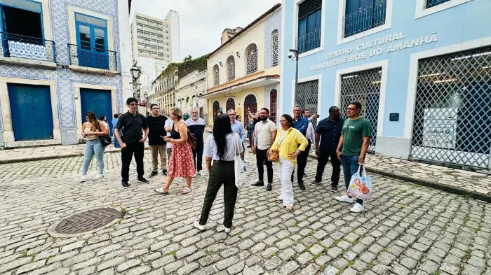 Setur-MA promove city tour especial com participantes do TJMA - FestLabs Nordeste 2025 em São Luís
