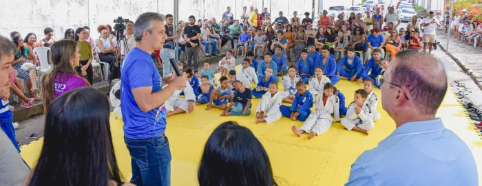 Neto Evangelista destacou que espaço foi criado com a proposta de ser um centro de cidadania ativa, inclusão social e valorização do ser humano